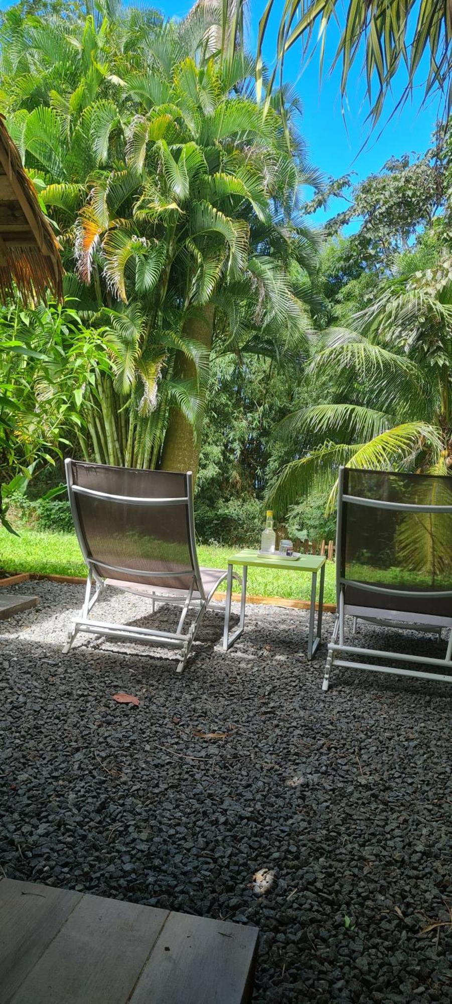 Gite Kaz A Topaze, Piscine, Jardin Tropical Sainte-Rose Bagian luar foto
