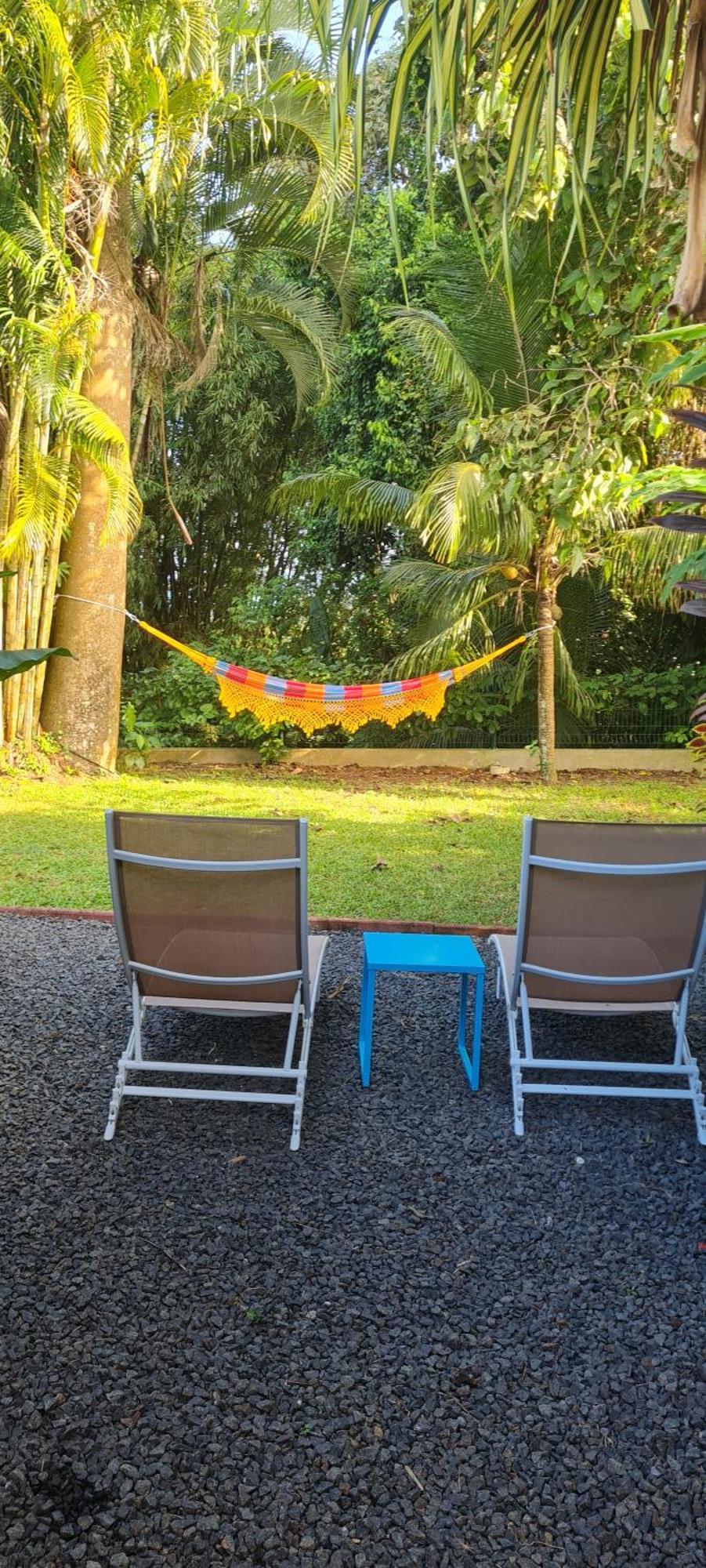 Gite Kaz A Topaze, Piscine, Jardin Tropical Sainte-Rose Bagian luar foto